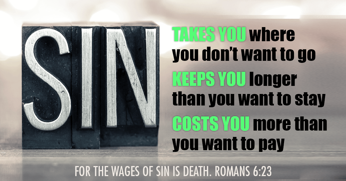 Sin takes you